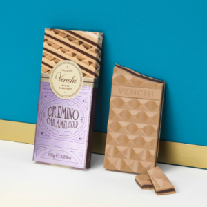 VENCHI Cremino Caramel Gold Bar 110 g