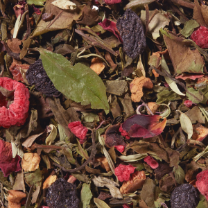 "Raspberry-Cherry with Kombucha" rohelise ja valge tee segu, 50g