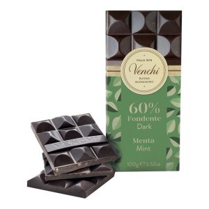 VENCHI Dark & Mint Chocolate bar 100 g
