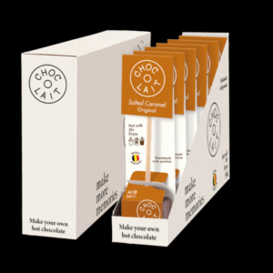 Choc-o-lait Single Stick Salted Caramel, Belgia