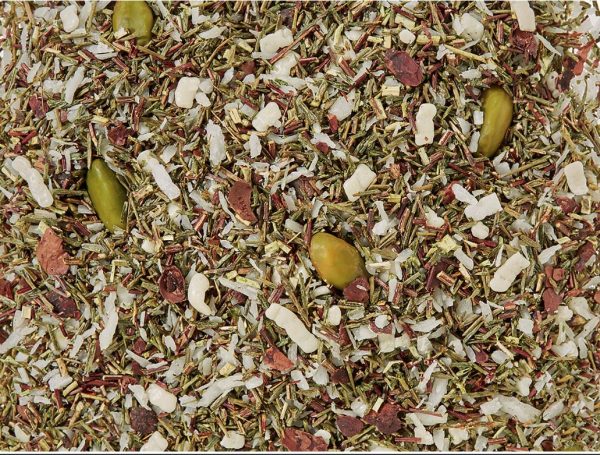 White Chocolate/Pistachio зел.ройбуш , (бел.шоколад и фисташка) 50g