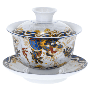 Porcelain Gaiwan Haku, 140ml