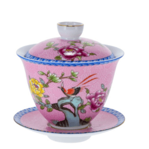 Portselanist Gaiwan 'Yazhen' 160 ml, roosa